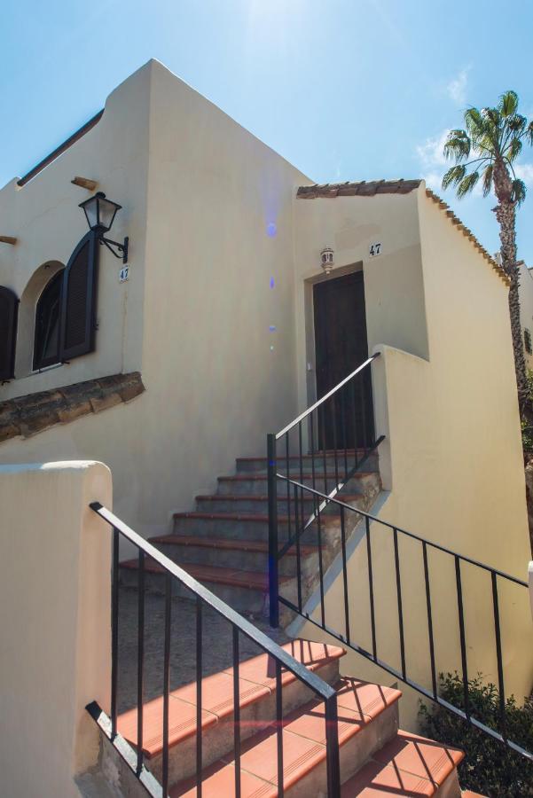 Luxurioese Und Grossraeumige Villa Mit Community Pool, Sicht Auf Das Mittelmeer Sowie Dem Mar Menor, La Manga Club Atamaría Dış mekan fotoğraf